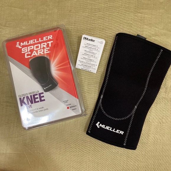 NWT Mueller Sport Care Knee Sleeve, size M, closed patella - Picture 3 of 6